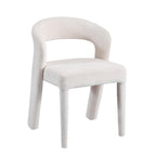 Eleni - Chaise design de forme incurvée