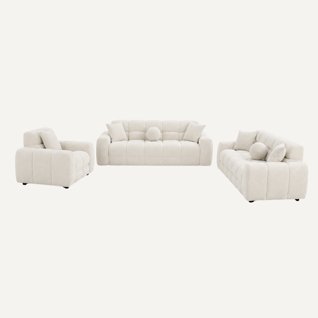 Aurèle | Ensemble Luxe Confort Crème