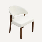 Chaise de salle à manger Celino – Luxe moderne aux courbes douces