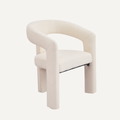 Fauteuil Lunara Lounge – Design sculptural et confort douillet