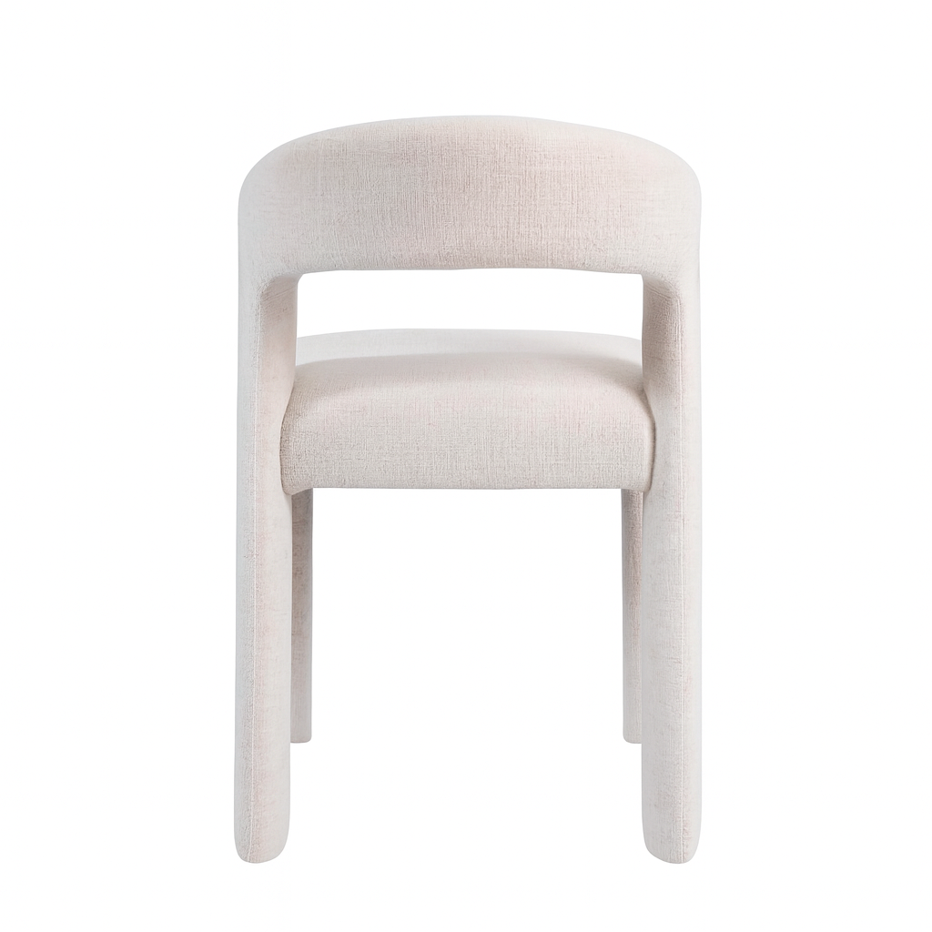 Eleni - Chaise design de forme incurvée