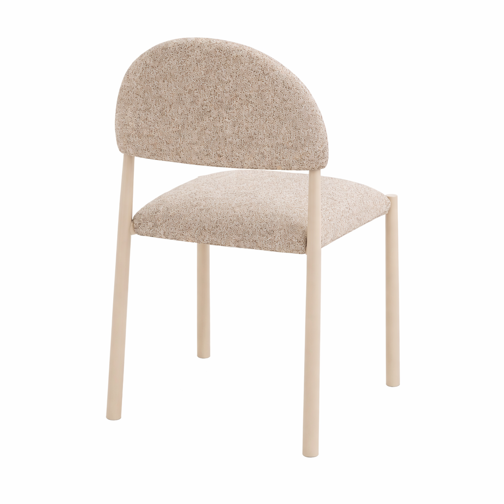 Chaise de salle à manger Elara – Design minimaliste et doux