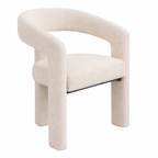 Fauteuil Lunara Lounge – Design sculptural et confort douillet
