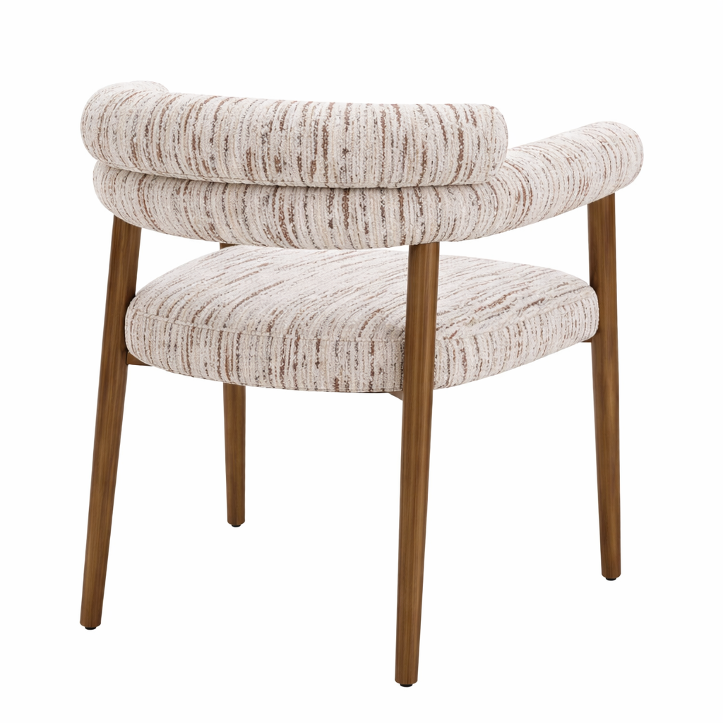 Valeri Armstoel – Texture Luxueuse et Détails en Bois Chaleureux
