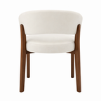 Chaise de salle à manger Celino – Luxe moderne aux courbes douces