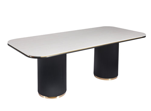 Table à manger Aurelio Noir Signature