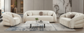 Viesta – Luxe Lounge Set in Crèmekleurige Bouclé