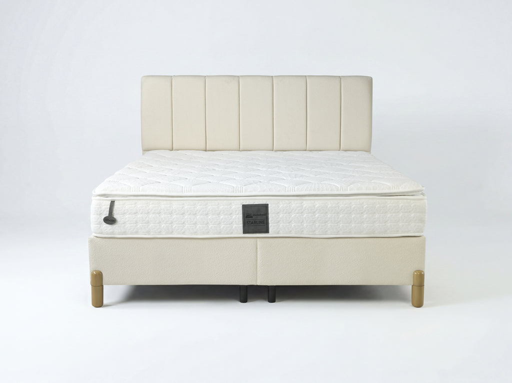 Mocha boxspring