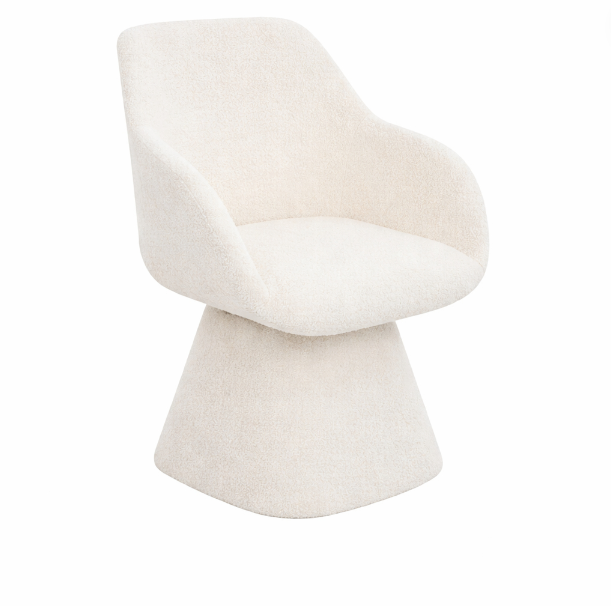 Chaise Belluna – Chaise design élégante en bouclé doux