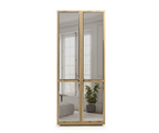 Armoire Belen 6 portes avec miroir et tiroirs