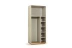 Armoire Belen 6 portes avec miroir et tiroirs