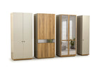 Armoire Belen 6 portes avec miroir et tiroirs