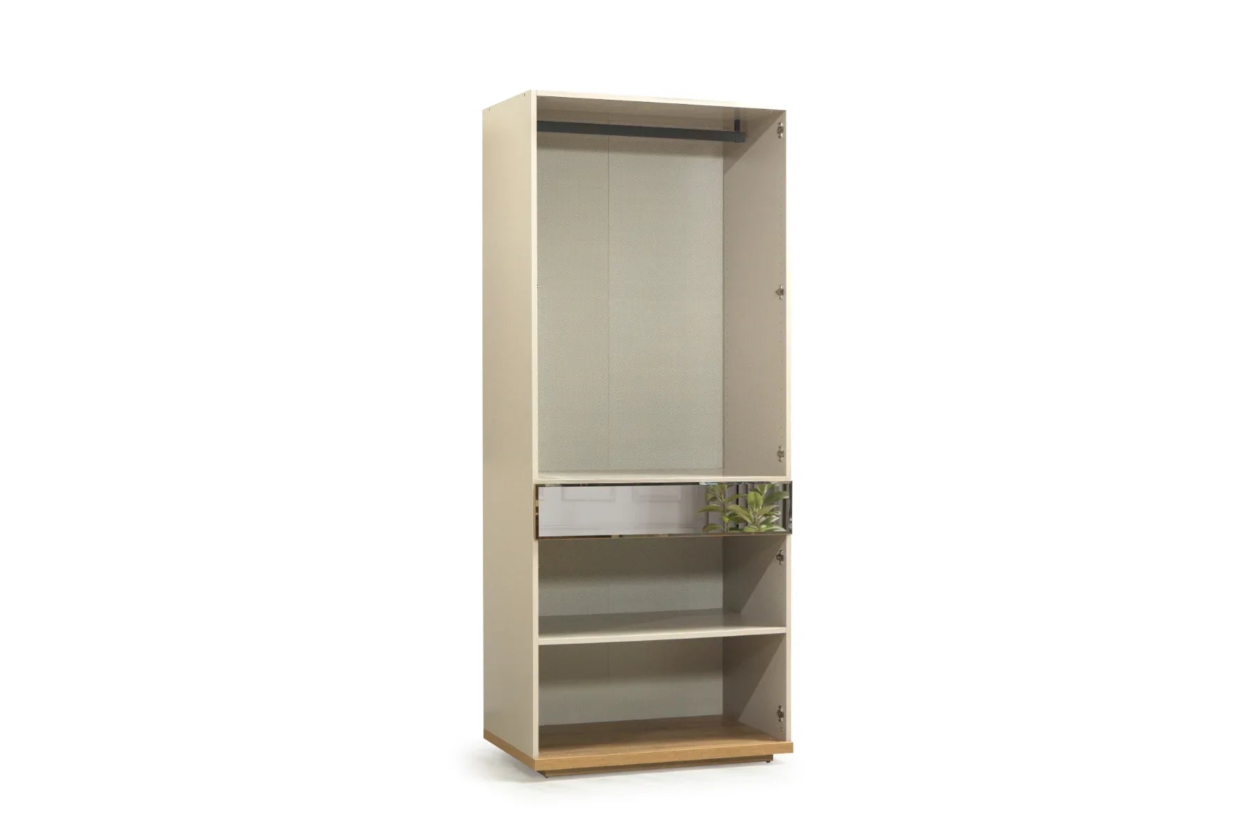 Armoire Belen 6 portes avec miroir et tiroirs