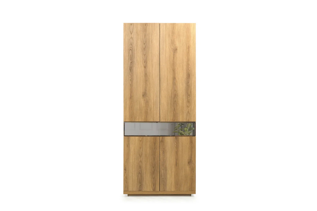 Armoire Belen 6 portes avec miroir et tiroirs