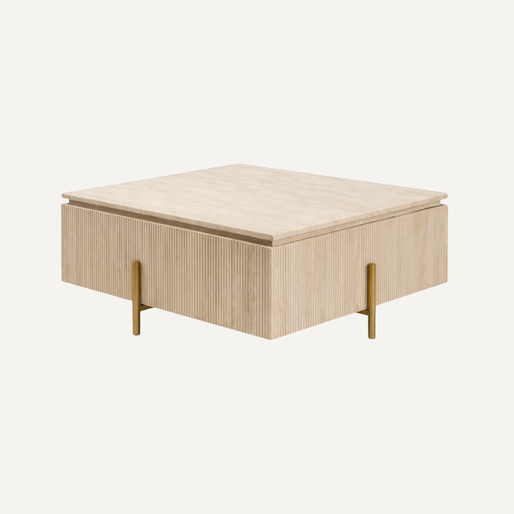 Salontafel carre  – Kennedy cream