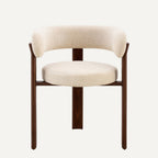 Serano Armchair – Soft Design with Luxurious Wooden Frame