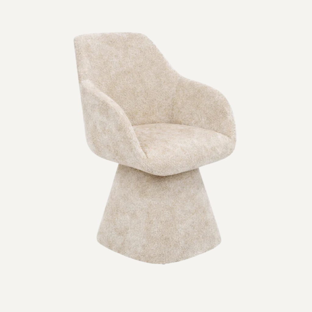 Chaise Belluna – Chaise design élégante en bouclé doux