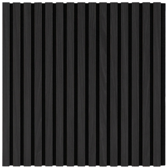 Panneaux muraux à rayures – Gris, Marron, Marron clair & Noir (60×240 cm)